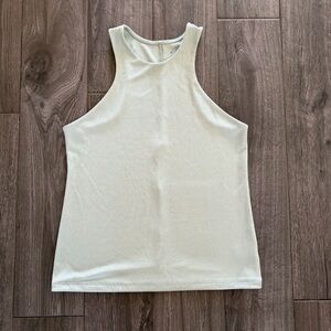 Aritzia A New Day Slim Fit Ribbed High Neck Tank